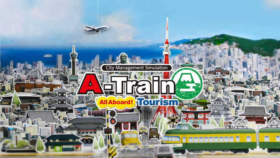 The Official Picture of A-Train: All Aboard! Tourism, One of best train games for switch.