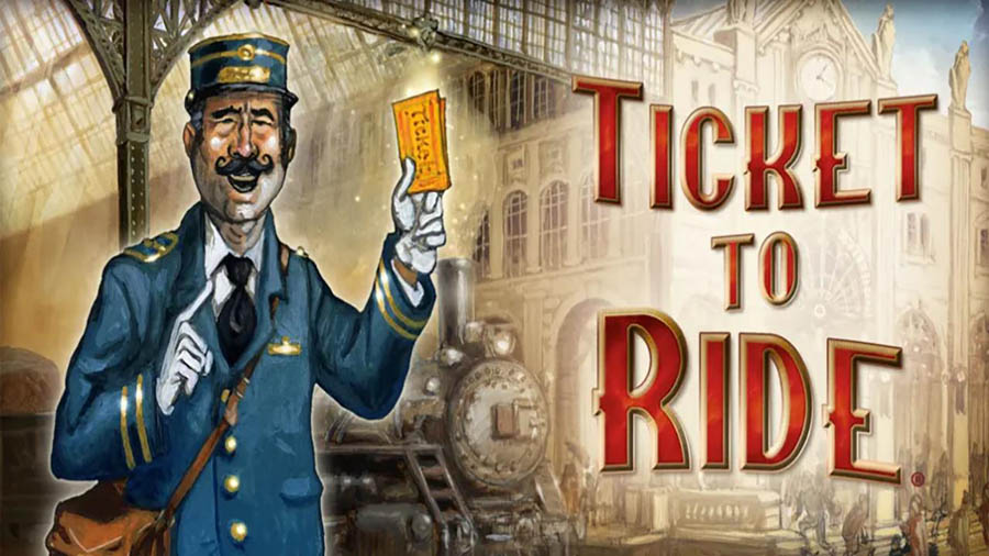 The Official Picture of Ticket to Ride, One of best train games on steam.