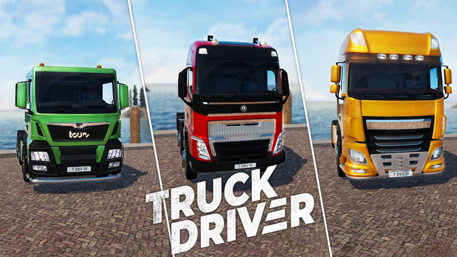 A picture of Truck Driver, one of the best truck games for ps5.