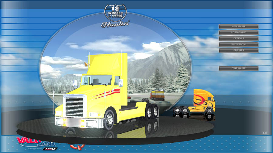 An official picture of 18 Wheels of steal, one of the best truck games for pc.