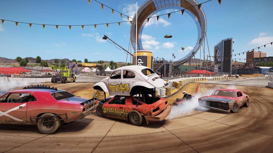 A picture of Wreckfest, one of the best truck games for ps4.