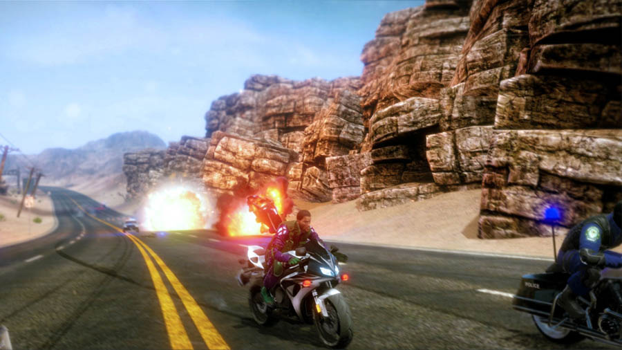 A picture of Road Redemption, one of the best truck games for switch.