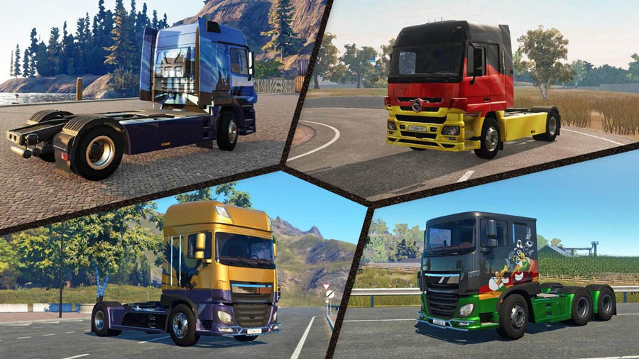 in game Picture of Truck Driver, One of best truck games for xbox.