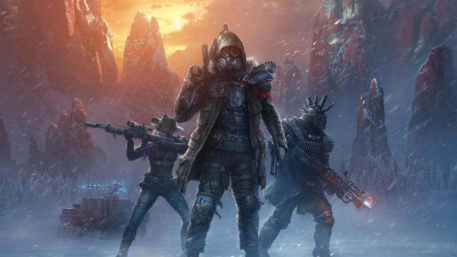 The Official picture of Wasteland 3 with its characters, One of Best Turn-Based Strategy Games for PS5.