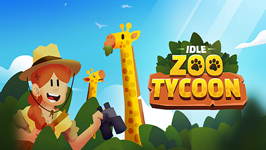 The Official Picture of Idle Zoo Tycoon 3D, One of best tycoon games for ios.