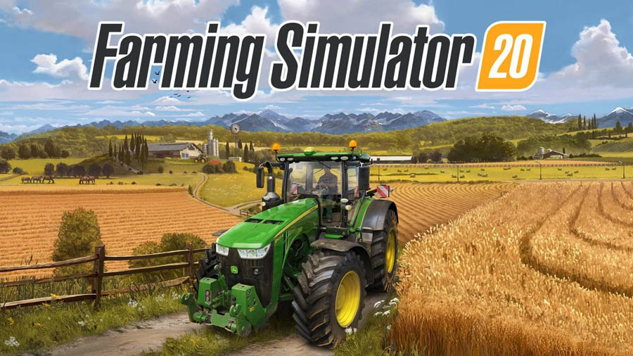 The Official Picture of Farming Simulator 20, One of best tycoon games for ios.