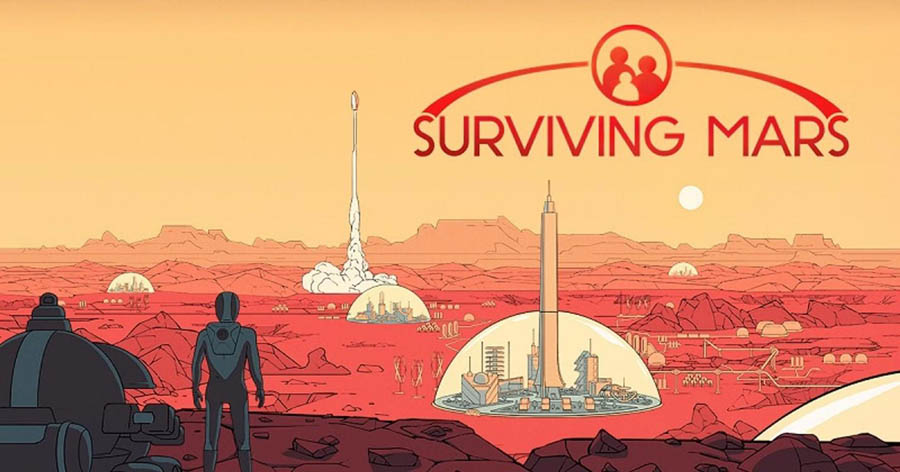 The Official Picture of Surviving Mars, One of best tycoon games for pc.