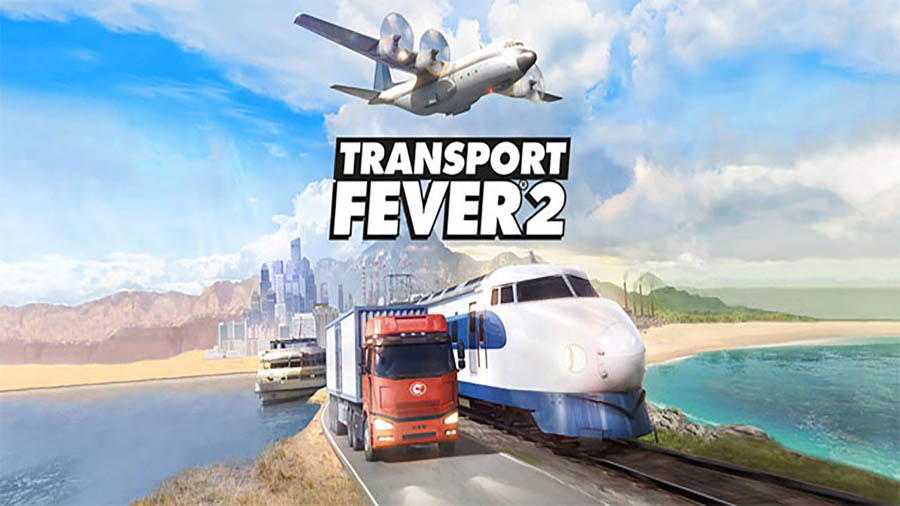 The Official Picture of Transport Fever 2, One of best tycoon games for pc.