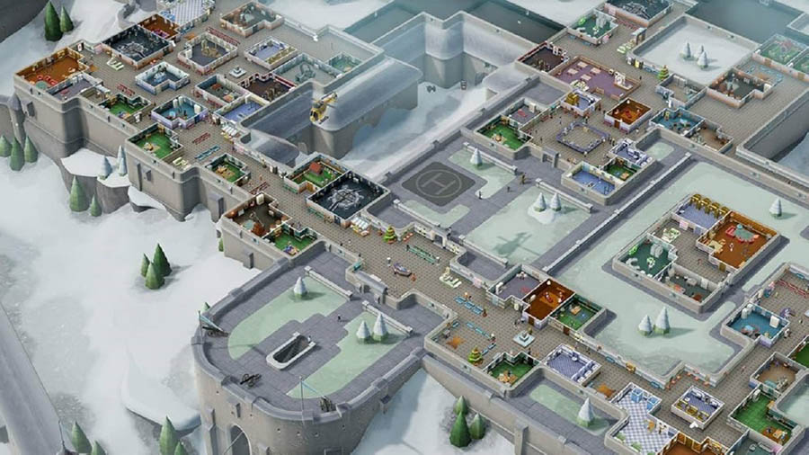 A photo of Two Point Hospital, one of the best tycoon games for ps4.