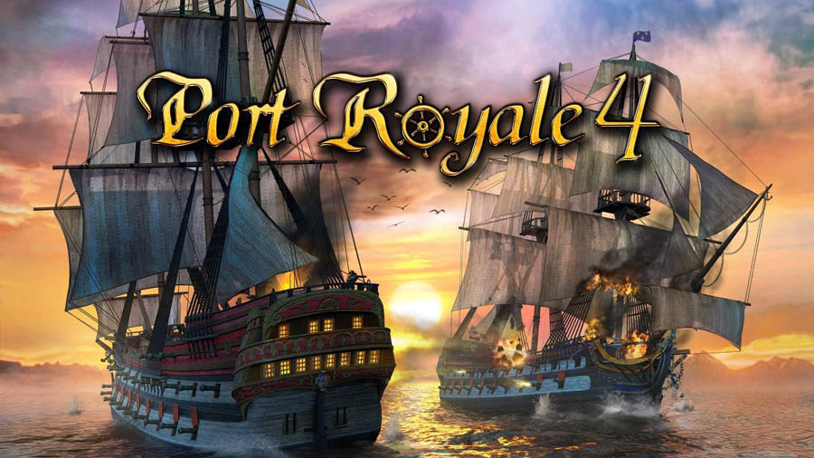 The Official Picture of Port Royale 4, One of best tycoon games for switch.