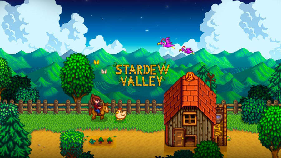 The Official Picture of Stardew Valley, One of best tycoon games for switch.