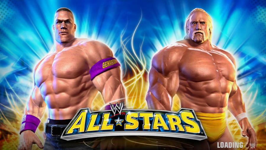 A picture of WWE All Stars, one of the best wrestling games on pc.