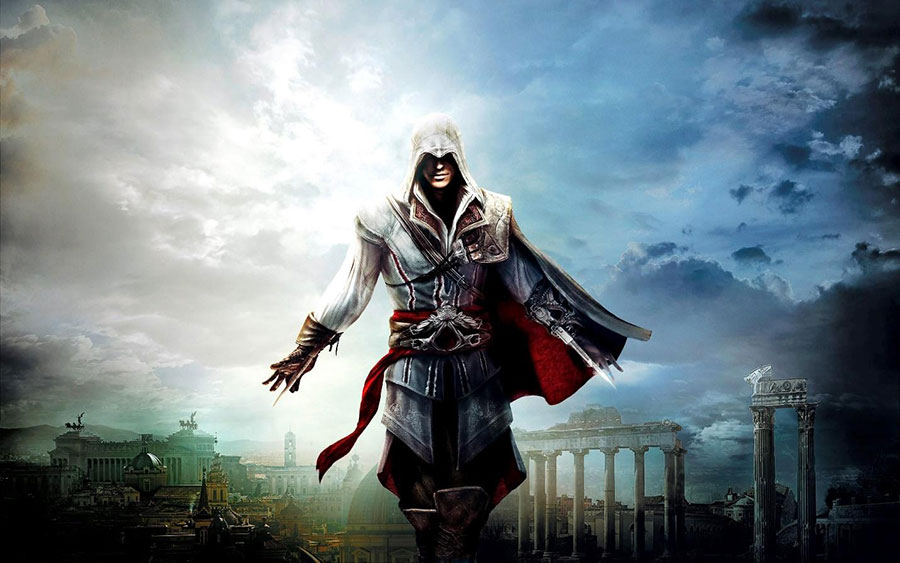 The Official Picture of Assassin’s Creed with its character.