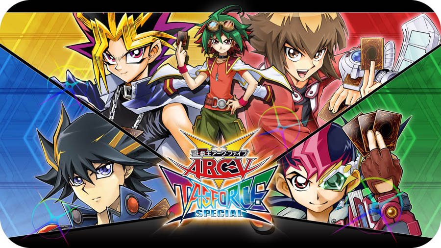 An official picture of Yu-Gi-Oh ARC-V, one of the best yu gi oh games for android.