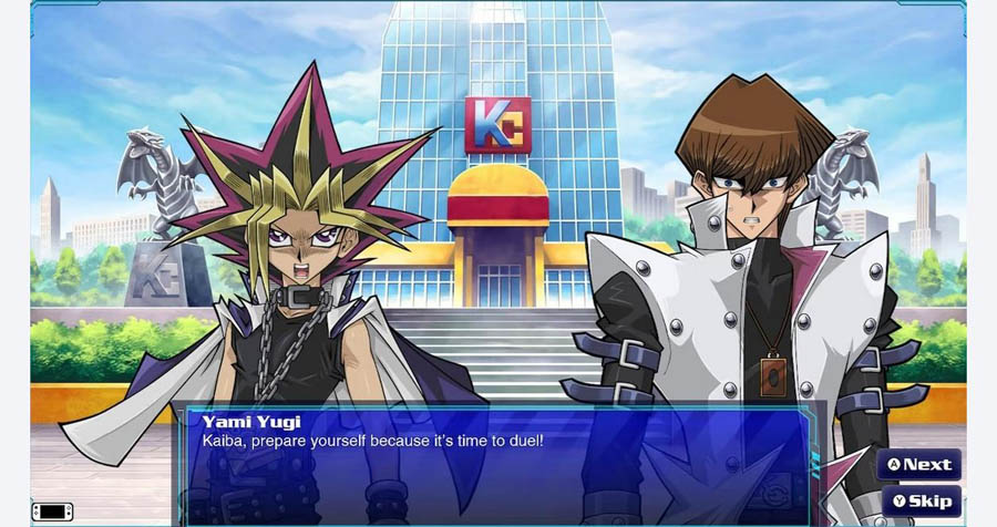 An official picture of the game, featuring two characters.