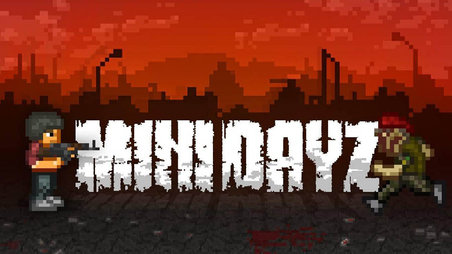 The Official Picture of Mini DAYZ with its character, One of best zombie games on ios.