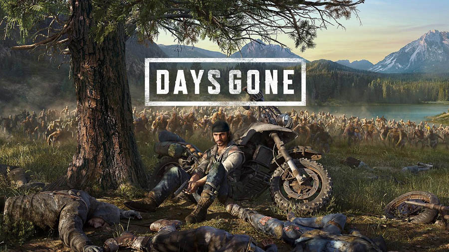 The Official Picture of Days Gone with its character, One of best zombie games on ps5.