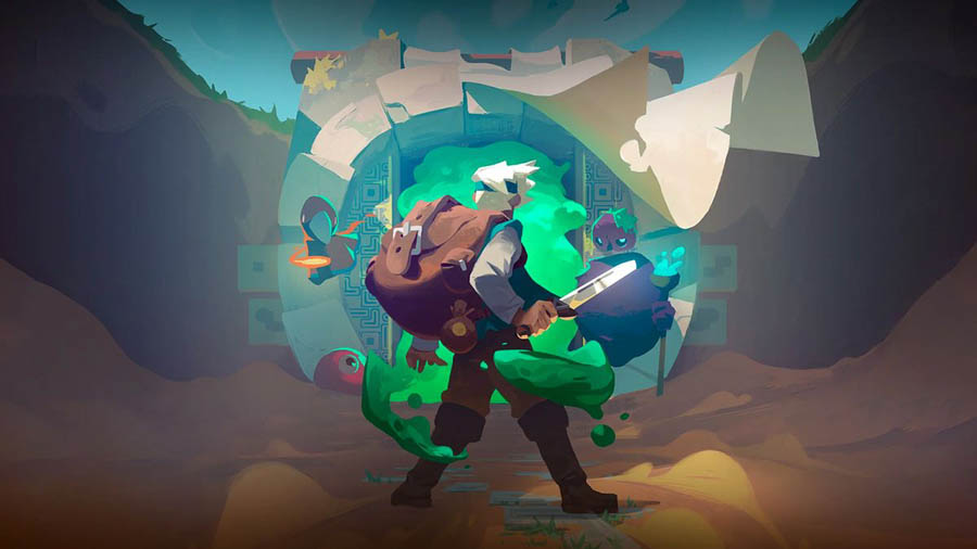 An official picture of Moonlighter, one of the best dungeon crawler games for switch.