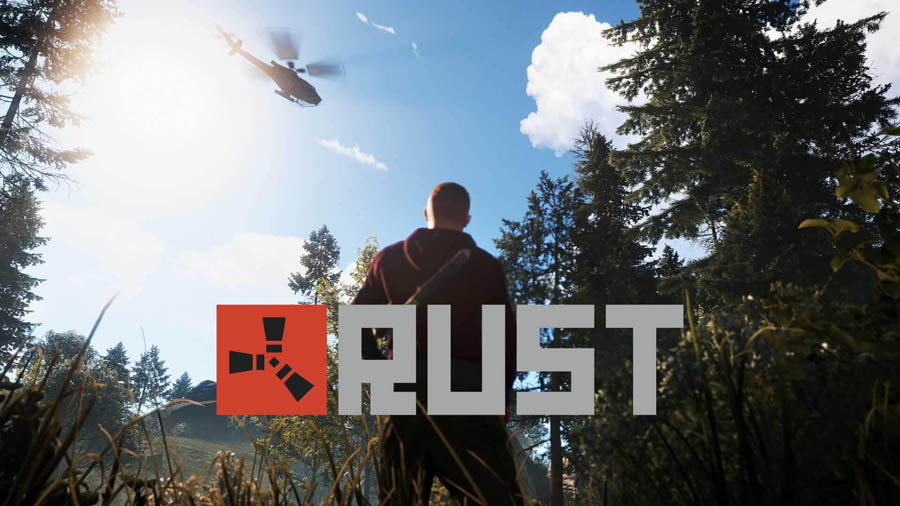 The Official Picture of Rust with its character, One of best pc games for youtube channel.