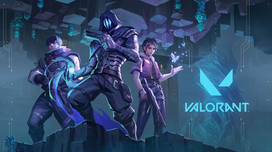 The Official Picture of Valorant with its Agents, One of popular games on youtube.