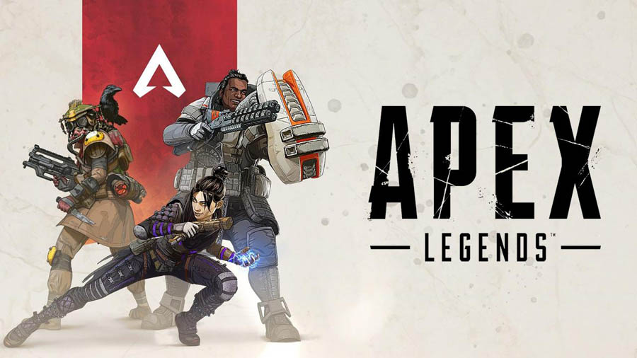 The Official Picture of Apex Legends with its Legends, One of popular games on youtube.