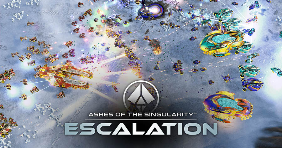 Official cover art of Ashes of the Singularity: Escalation.