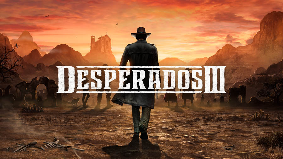 Official cover art of Desperados III.