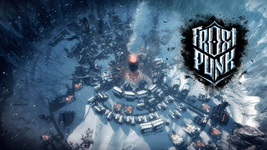 Official cover art of Frostpunk.