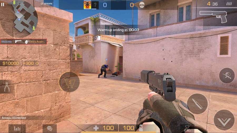 A picture of Standoff 2, one of the best shooting games for Chromebook.