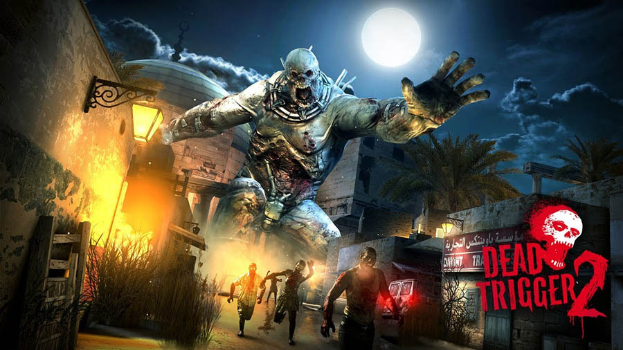 An official picture of Dead Trigger 2, one of the best shooting games for Chromebook.