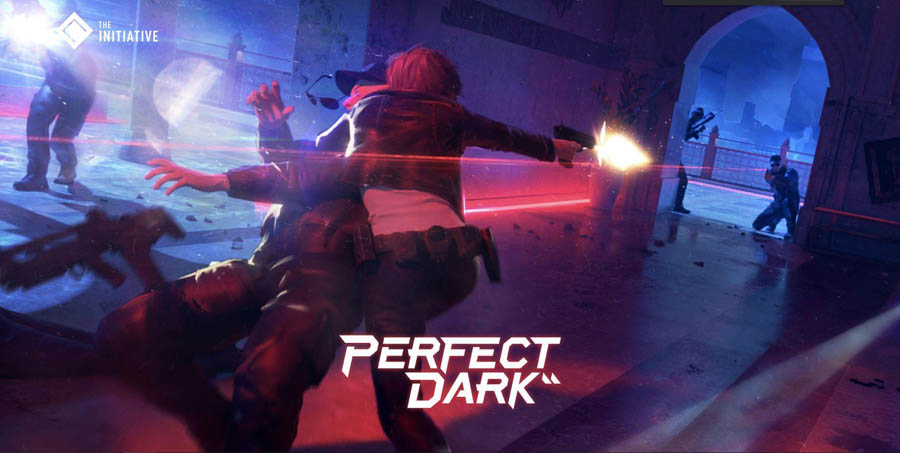 The Official Picture of Perfect Dark with its characters, One of upcoming triple a games xbox.