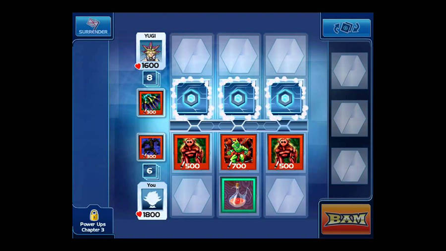 A picture of Yu-Gi-Oh BAM Pocket, one of the best yu gi oh games for android.