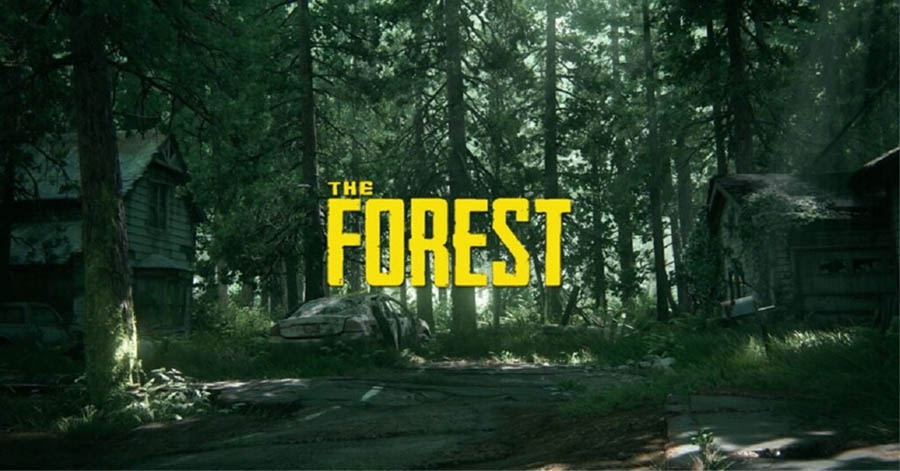 The Official Picture of The Forest, One of best forest survival games for pc.