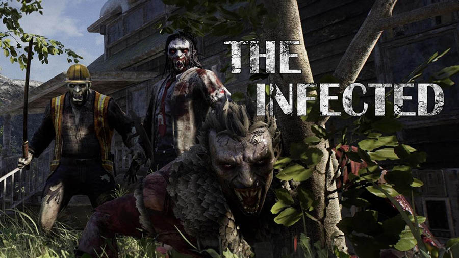 The Official Picture of The Infected with Zombies, One of best forest survival games for pc.