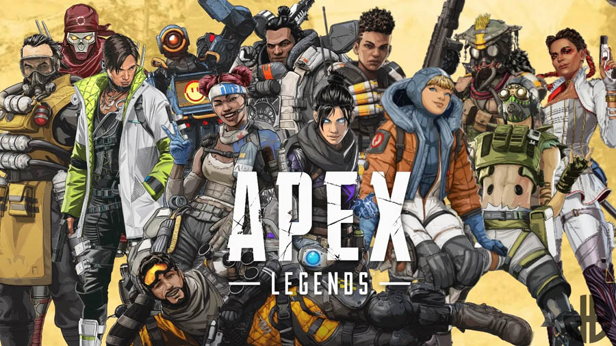 The Official Picture of Apex Legends with its Legends, One of best battle royale games for Switch.