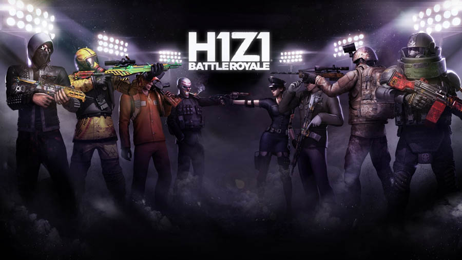 The Official Picture of Z1 Battle Royale with its characters, One of the Best Battle Royale games for Steam.