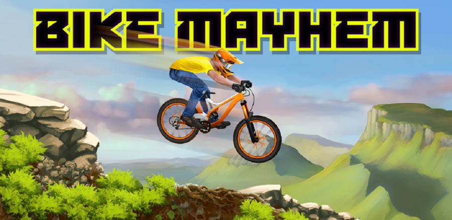 The official cover of Bike Mayhem 2, one of the best bike games for PS4