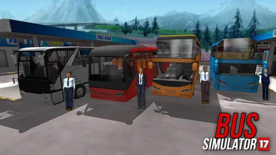 The Official Picture of Bus Simulator 2017, One of best bus simulator games for iOS.