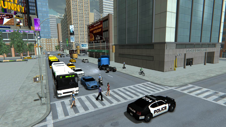 in game Picture of City Bus Simulator 2019, One of best bus simulator games for iOS.