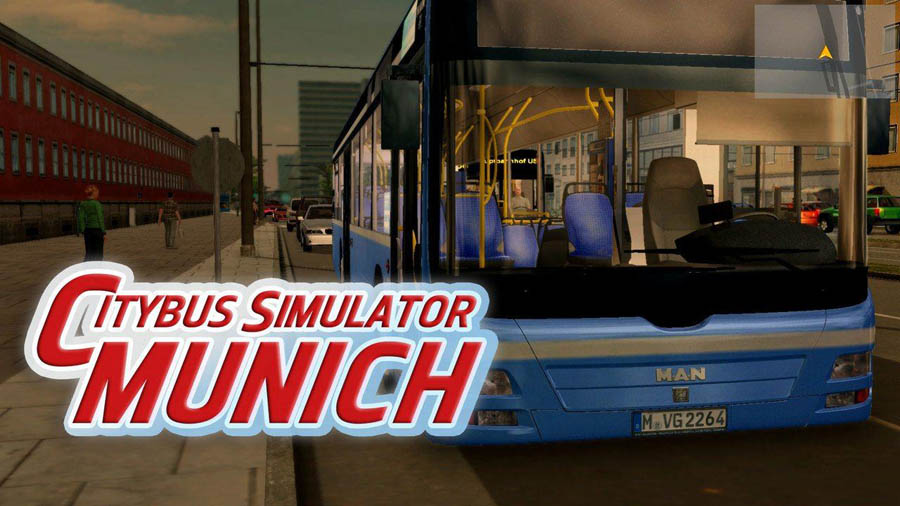 The Official Picture of City Bus Simulator Munich, One of best bus simulator games for pc.