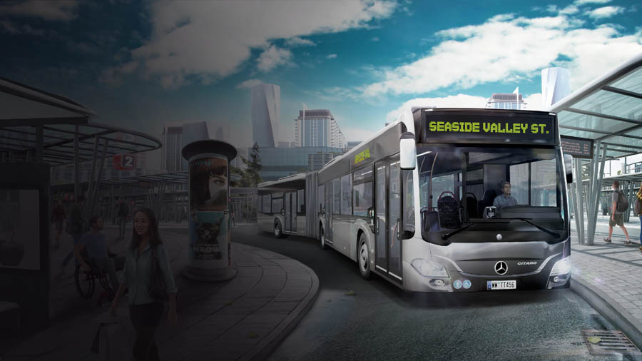 The Official Picture of Bus Simulator 18, One of best bus simulator games for PS4.