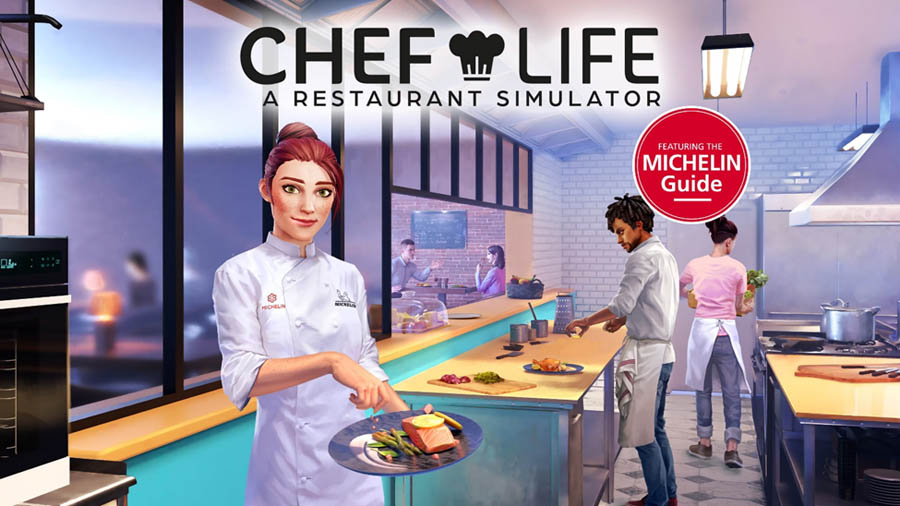 The Official Picture of Chef’s Life with its characters, One of best cooking games for ps5.