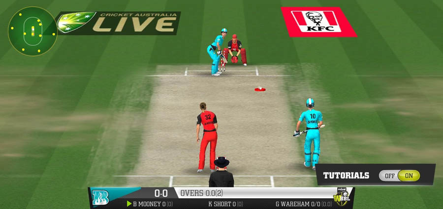 A picture of Big Bash Cricket, one of the best cricket games for android.