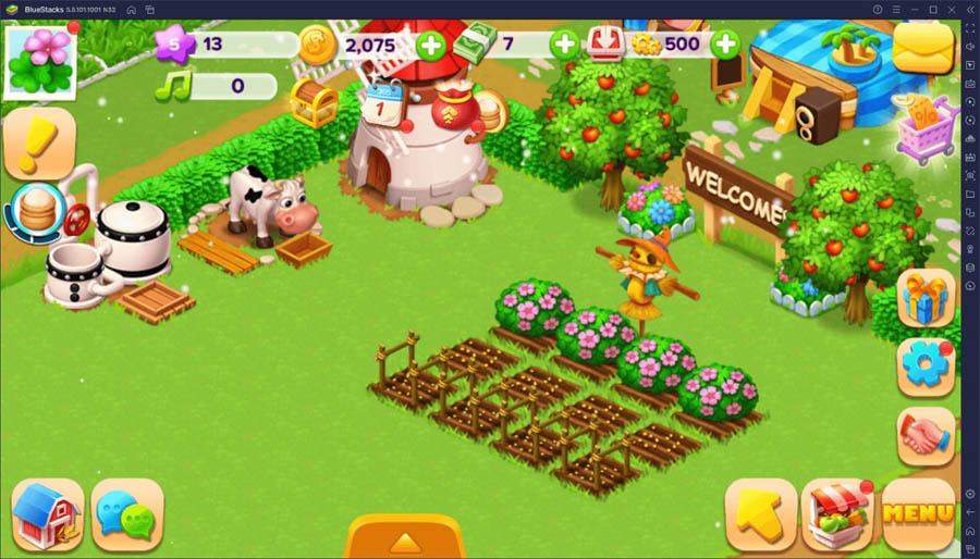 A picture of Family Farm Seaside, one of the best farming games for Chrombook.