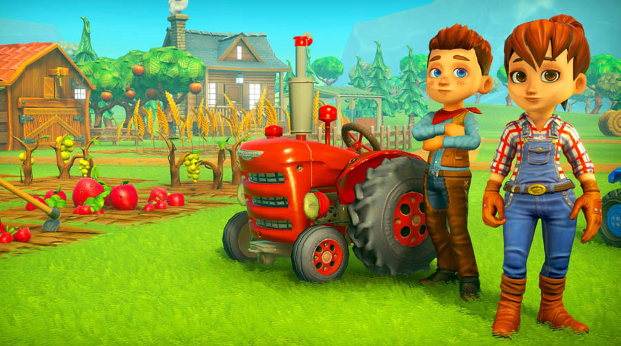 An official picture of Farm Together, one of the best farming games for ps4.