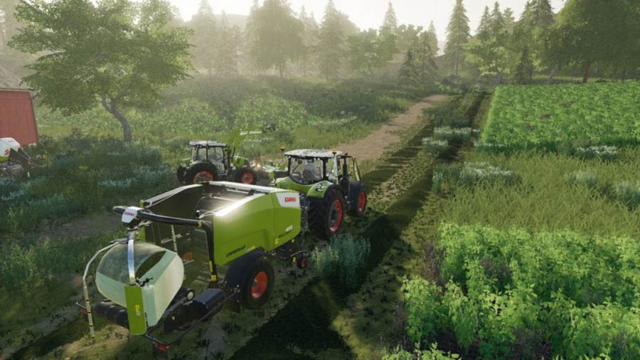 An official picture of Farming Simulator 19, one of the best farming games for ps4.