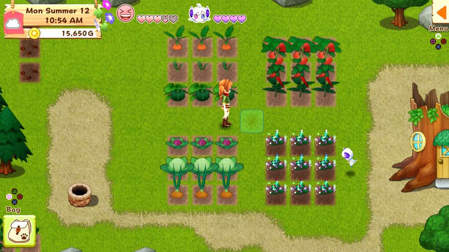 An official photo of Harvest Moon: Light of Hope, one of the best farming games for ps4.