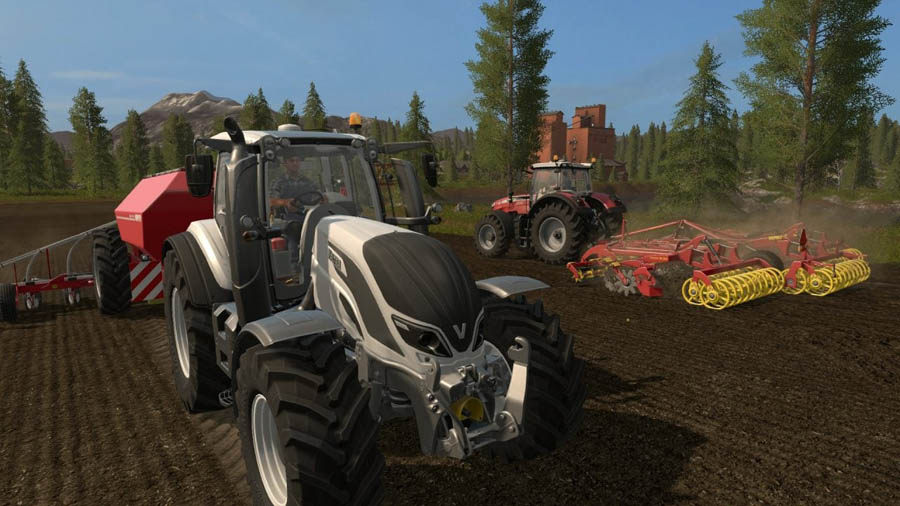 An official photo of Farming Simulator 17.