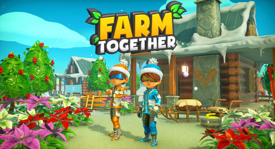 An official picture of Farm Together, one of the best farming games for switch.