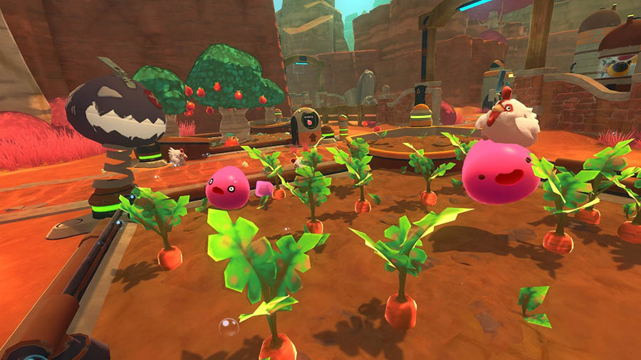 An official picture of Slime Rancher.